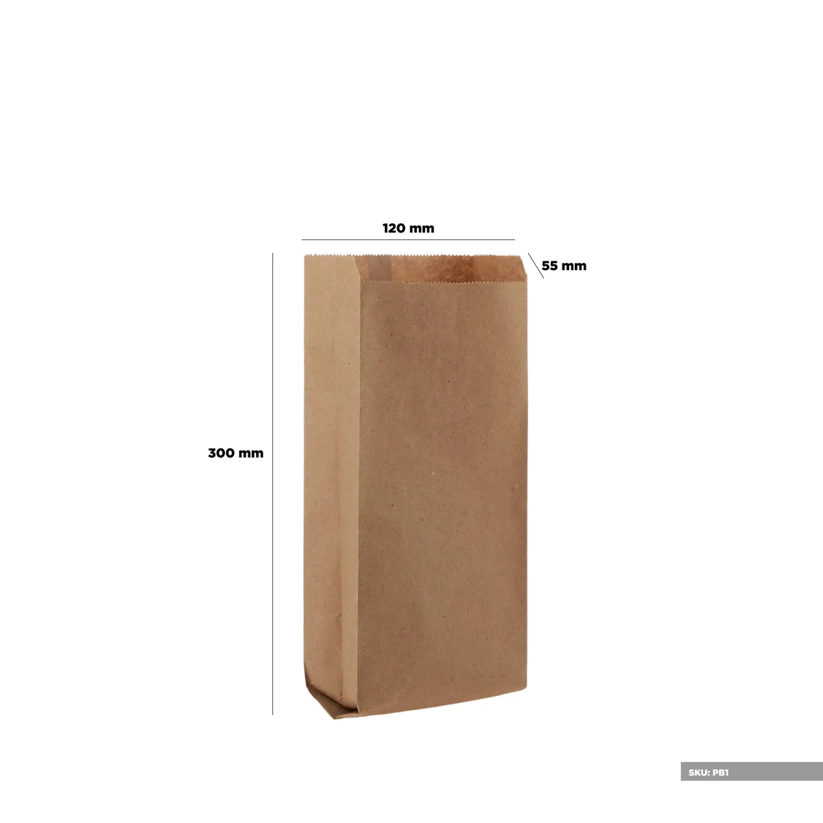 Pinch or Flat Bottom Kraft Paper Bags - Image 8
