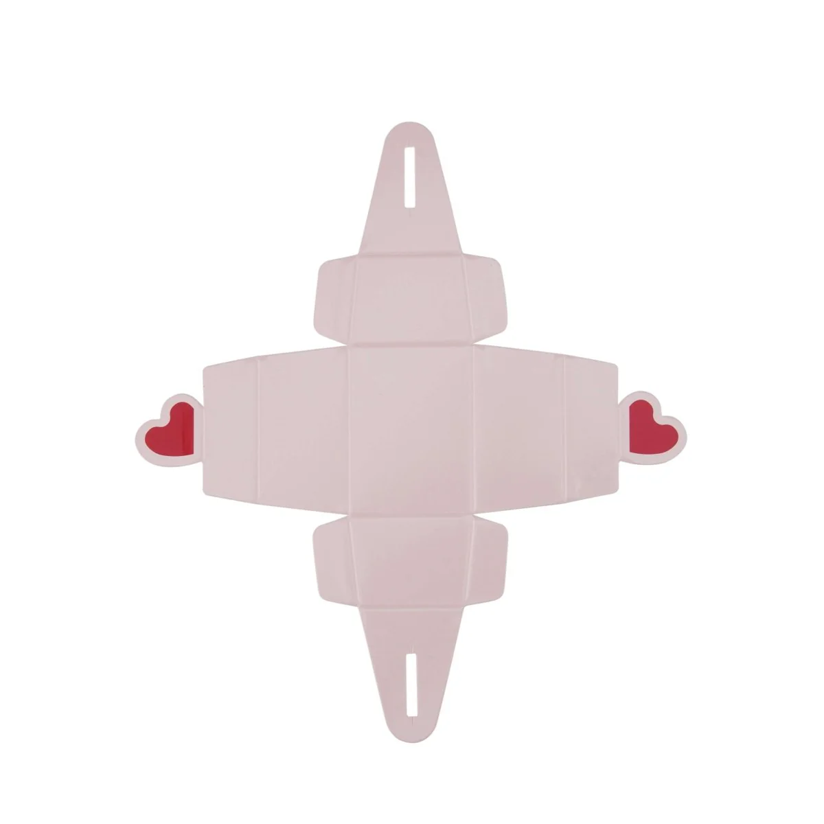 Pink Favour Box With Heart - Image 2