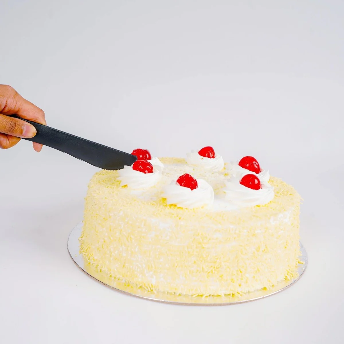 Plastic Cake Cutter Knife 5 Colors 10 Pieces - Image 2