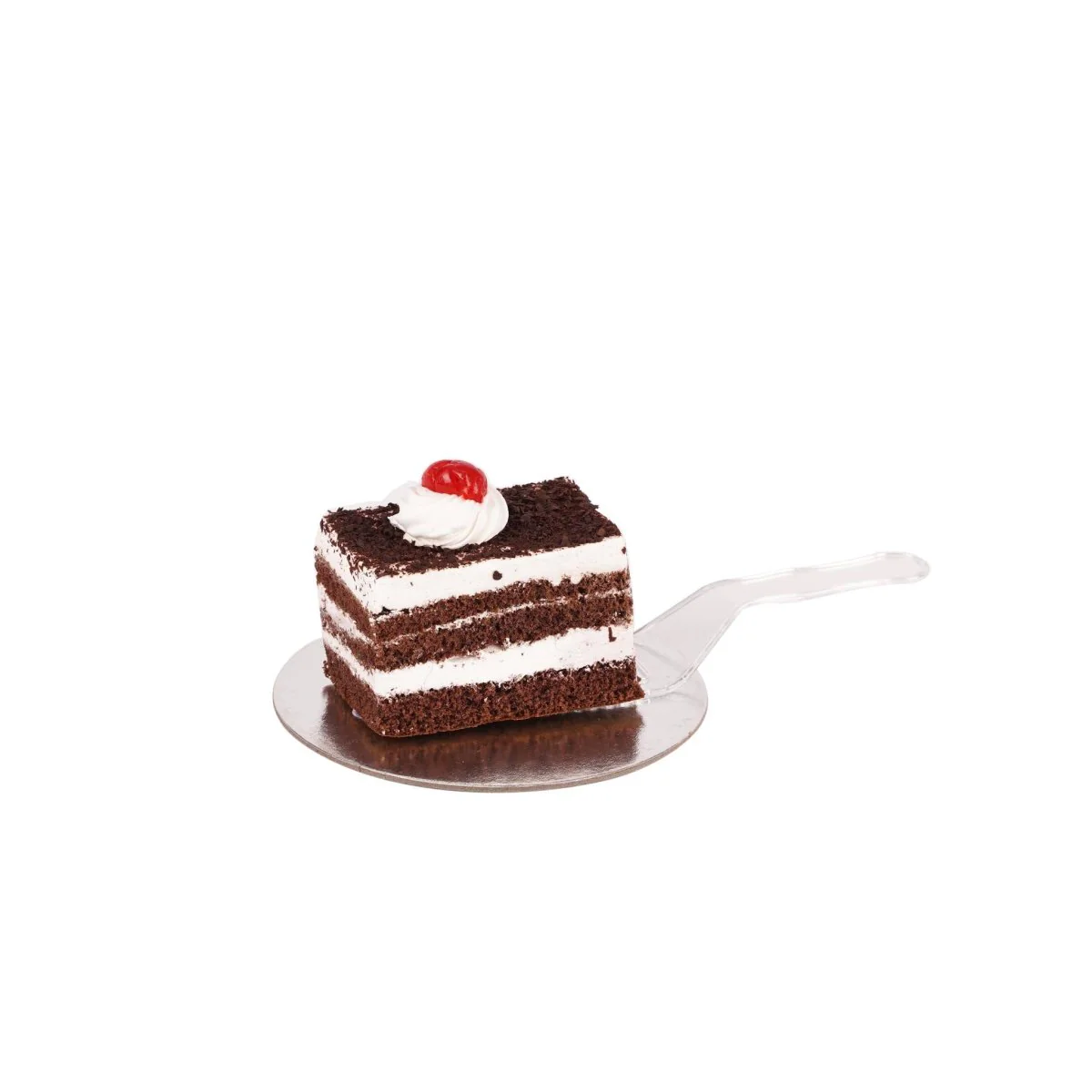 Plastic Cake Cutter Knife Crystal Clear Large Size 5 Pieces