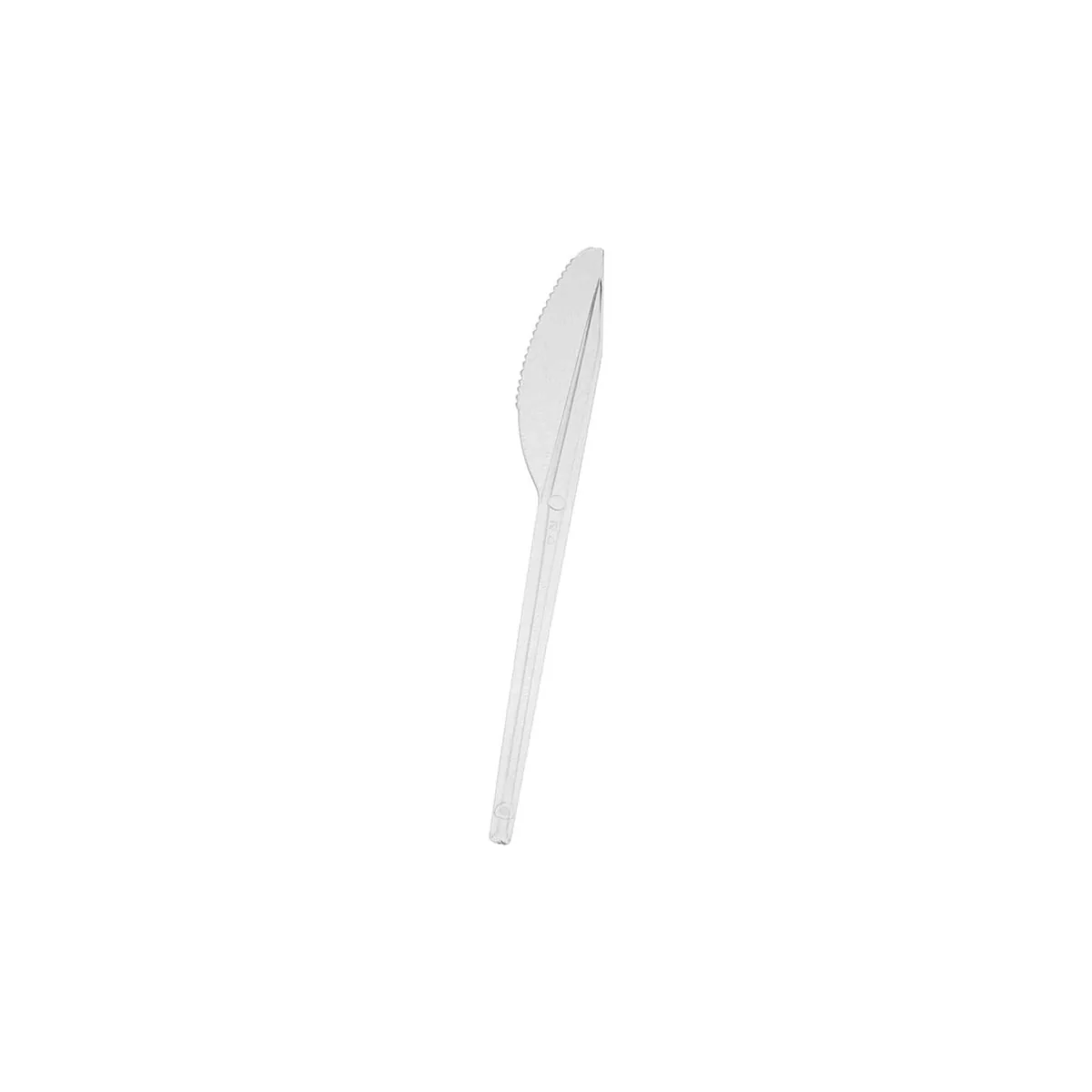 Plastic Clear Normal Knife 2000 Pieces