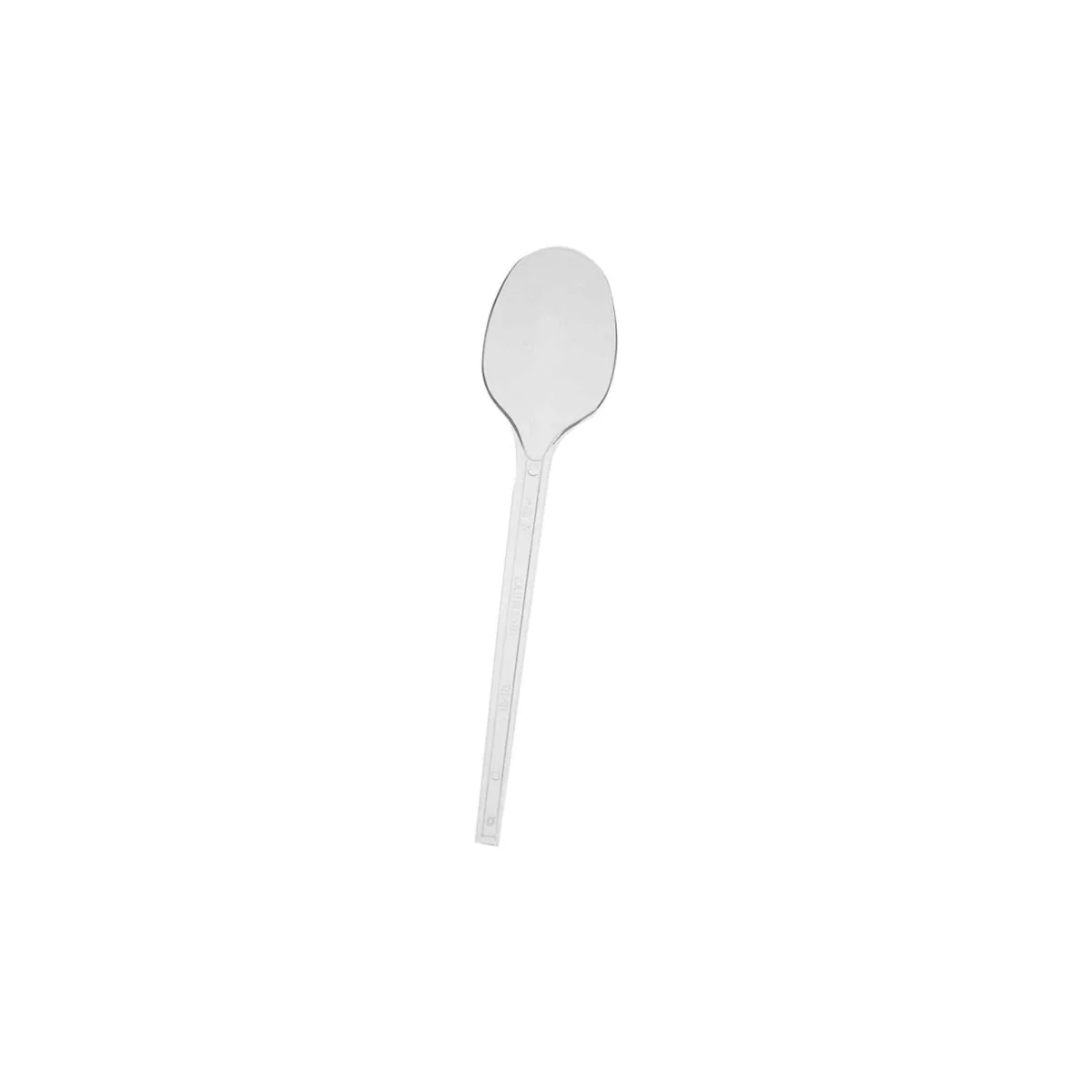 Plastic Clear Normal Spoon 2000 Pieces