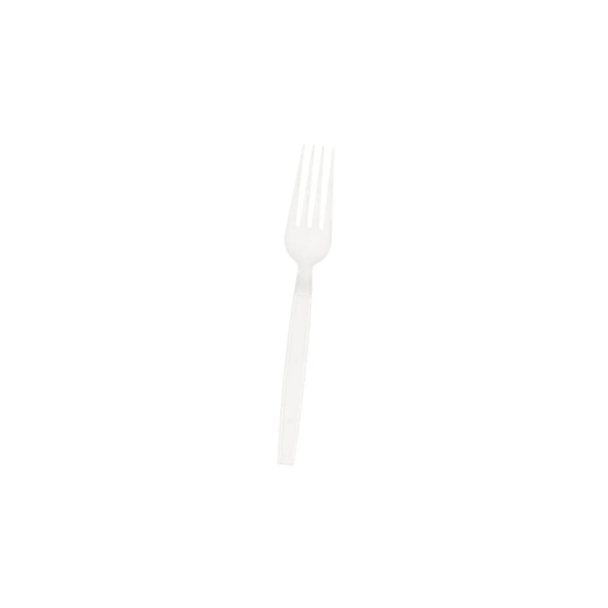 Plastic Heavy Duty White Fork 1000 Pieces