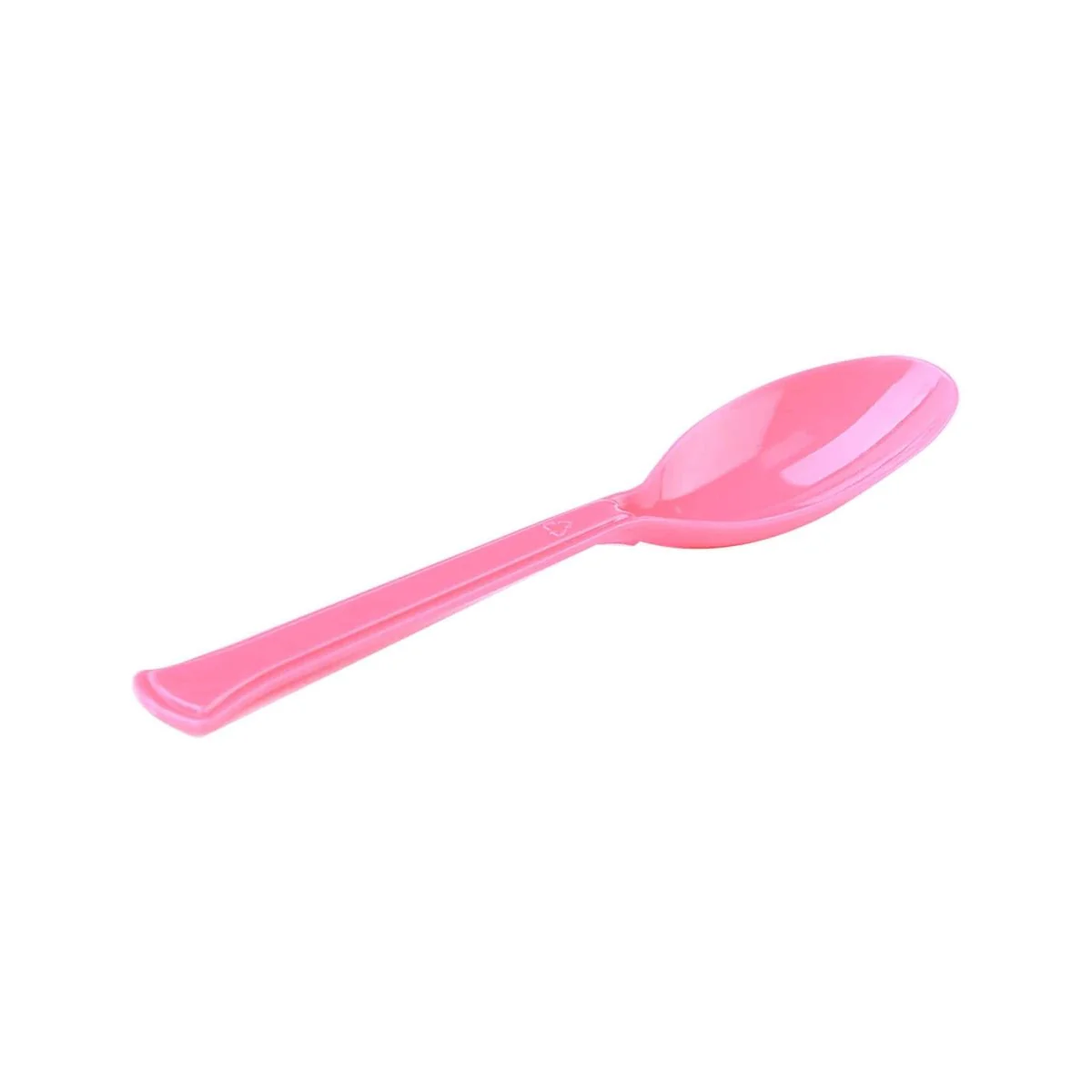Plastic Ice Cream Spoon Pink Color 11.5cm Large 2500 Pieces