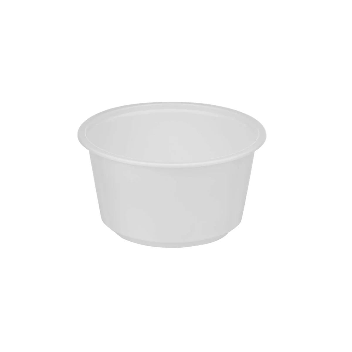 Plastic Plain White PP Bowl - Image 14