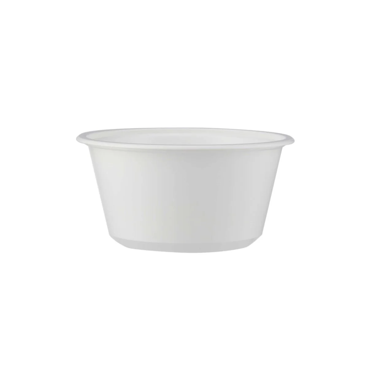 Plastic Plain White PP Bowl - Image 17