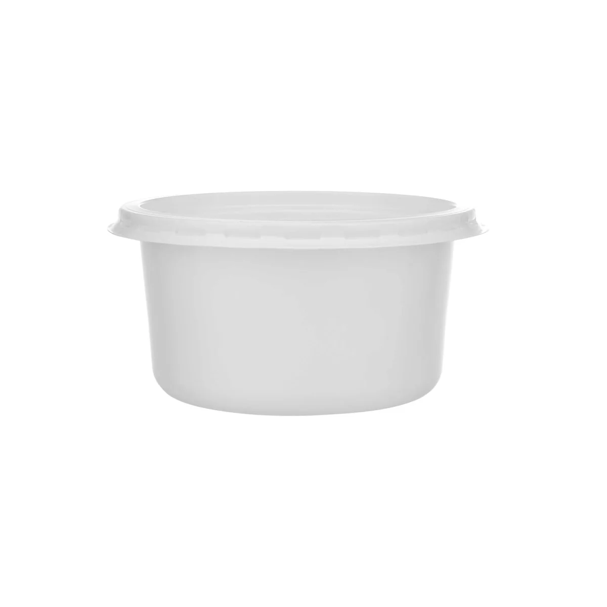 Plastic Plain White PP Bowl - Image 21