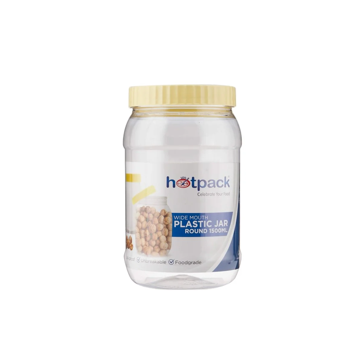 Plastic Storage Jar With Lid - Image 11