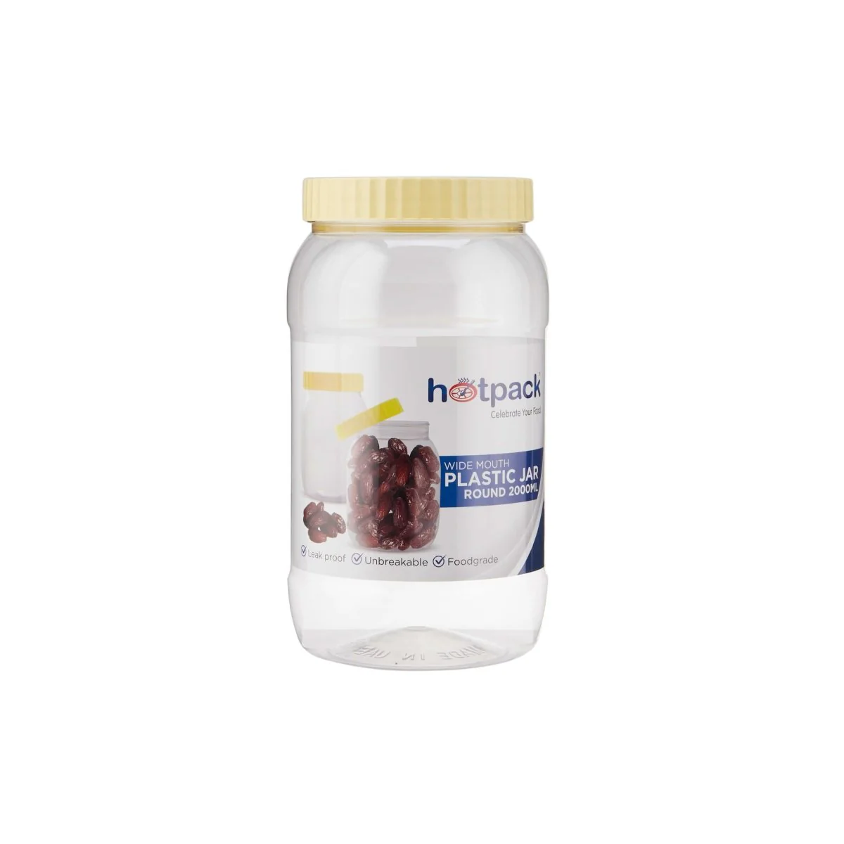 Plastic Storage Jar With Lid - Image 16