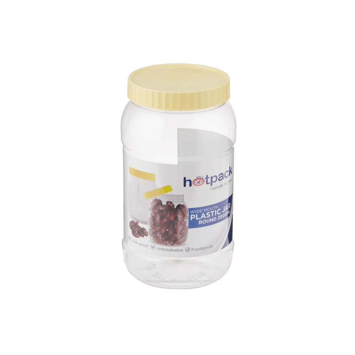 Plastic Storage Jar With Lid - Image 17