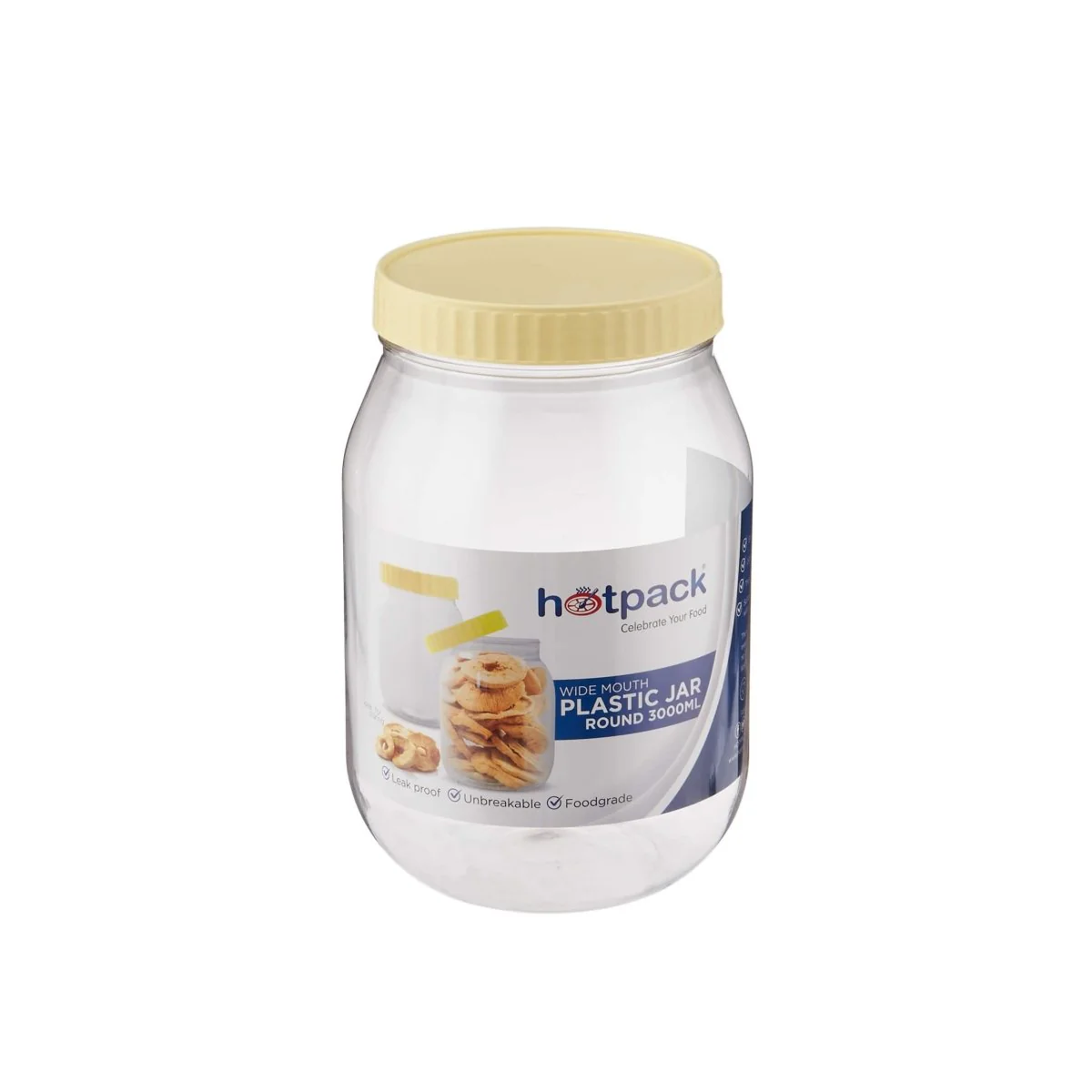 Plastic Storage Jar With Lid - Image 22