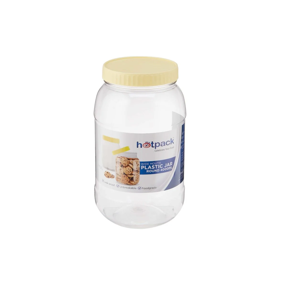 Plastic Storage Jar With Lid - Image 27