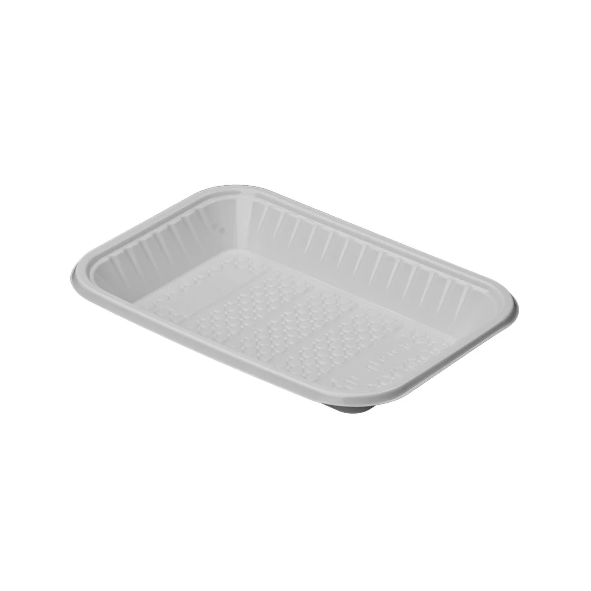 Plastic White Rectangular Trays - Image 2