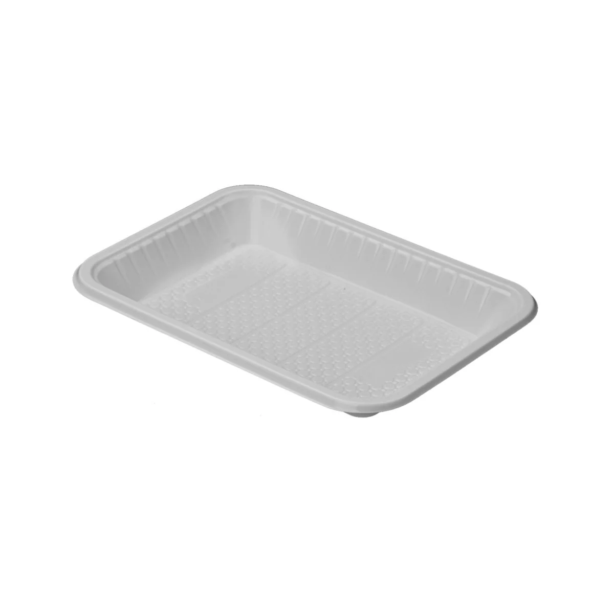 Plastic White Rectangular Trays - Image 3