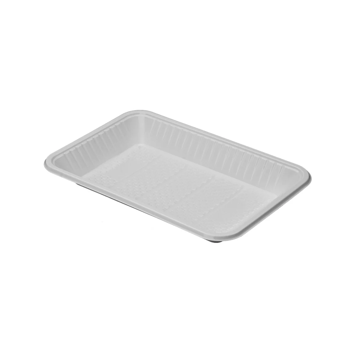 Plastic White Rectangular Trays - Image 4