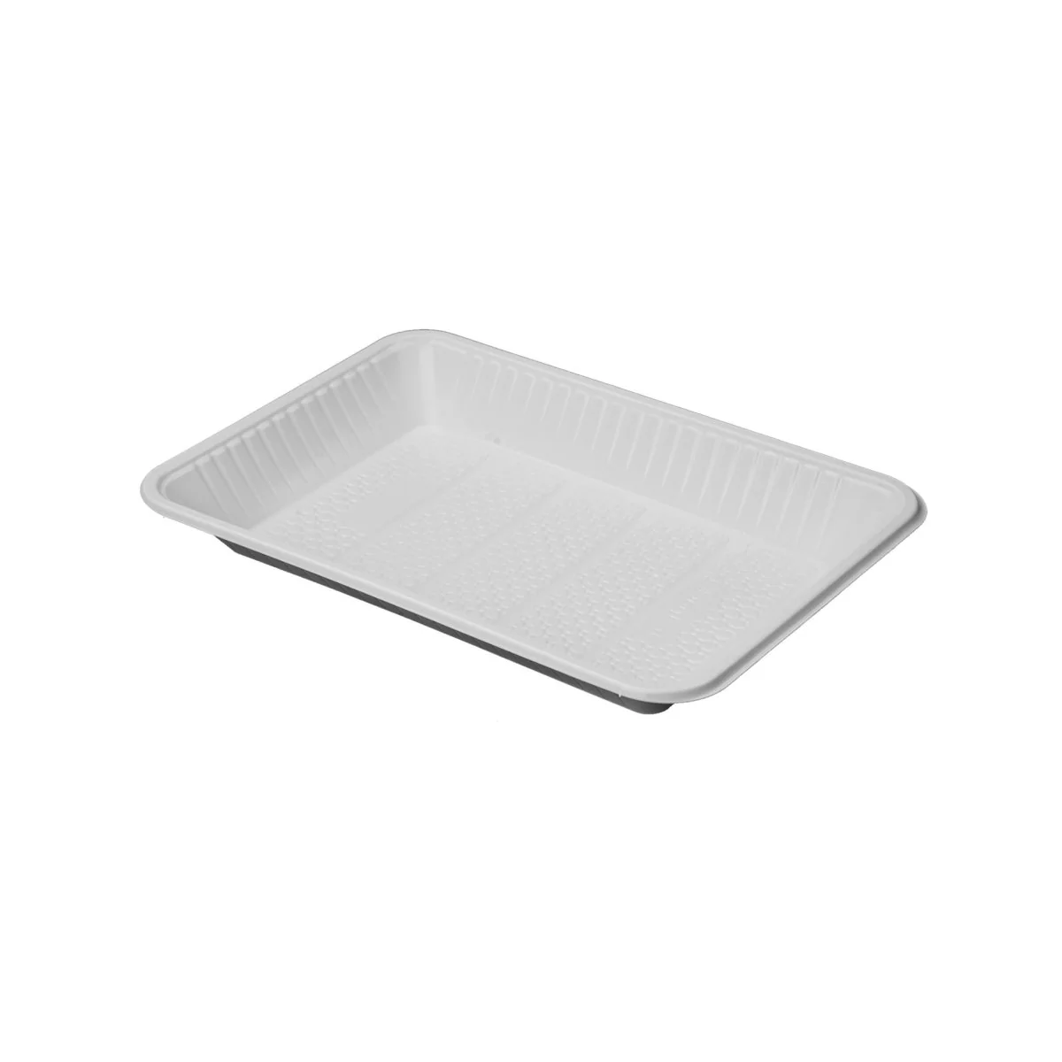 Plastic White Rectangular Trays - Image 5