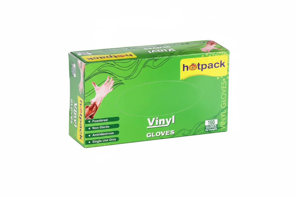 Powdered Vinyl Gloves