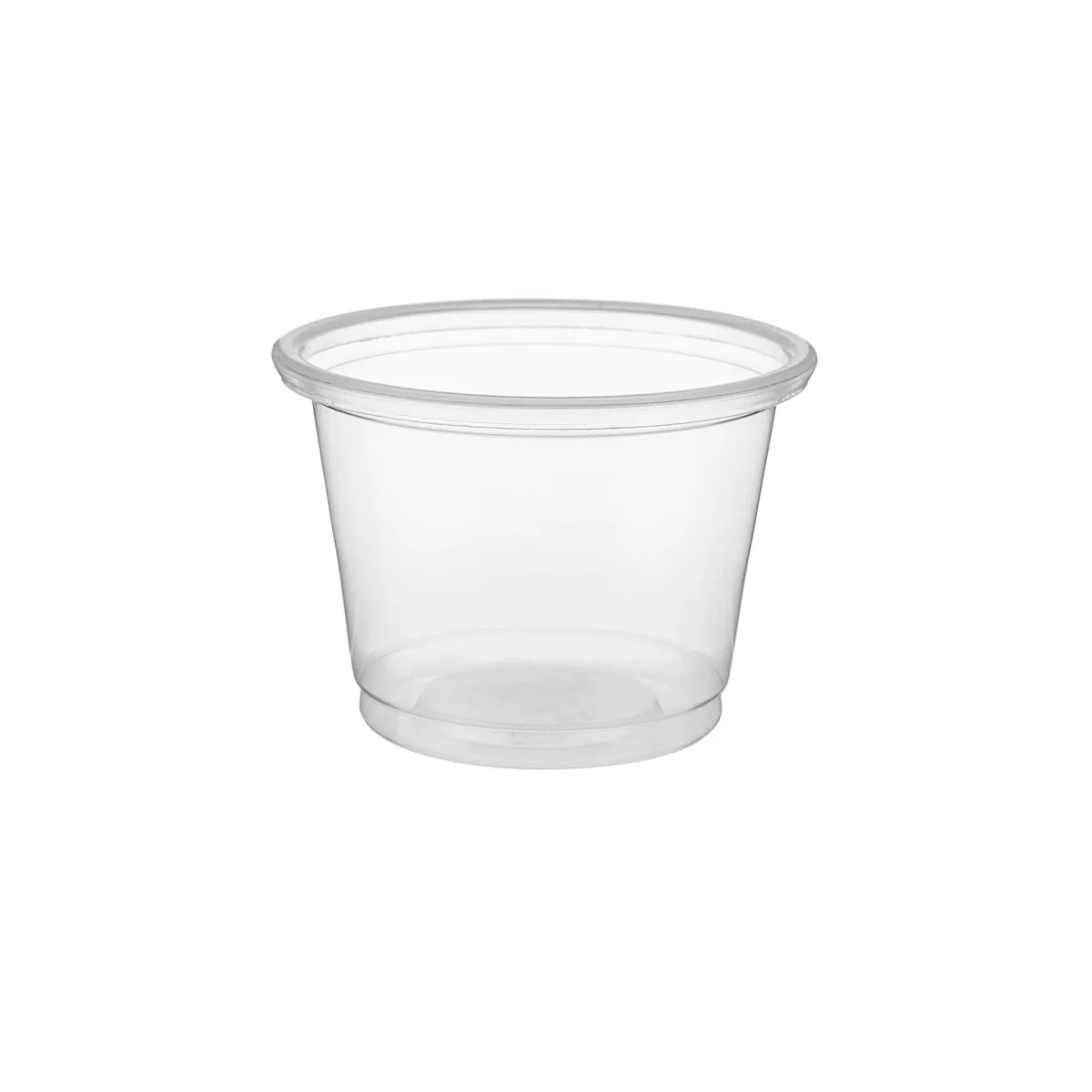 PP Clear Portion Cup with Lid - Image 2