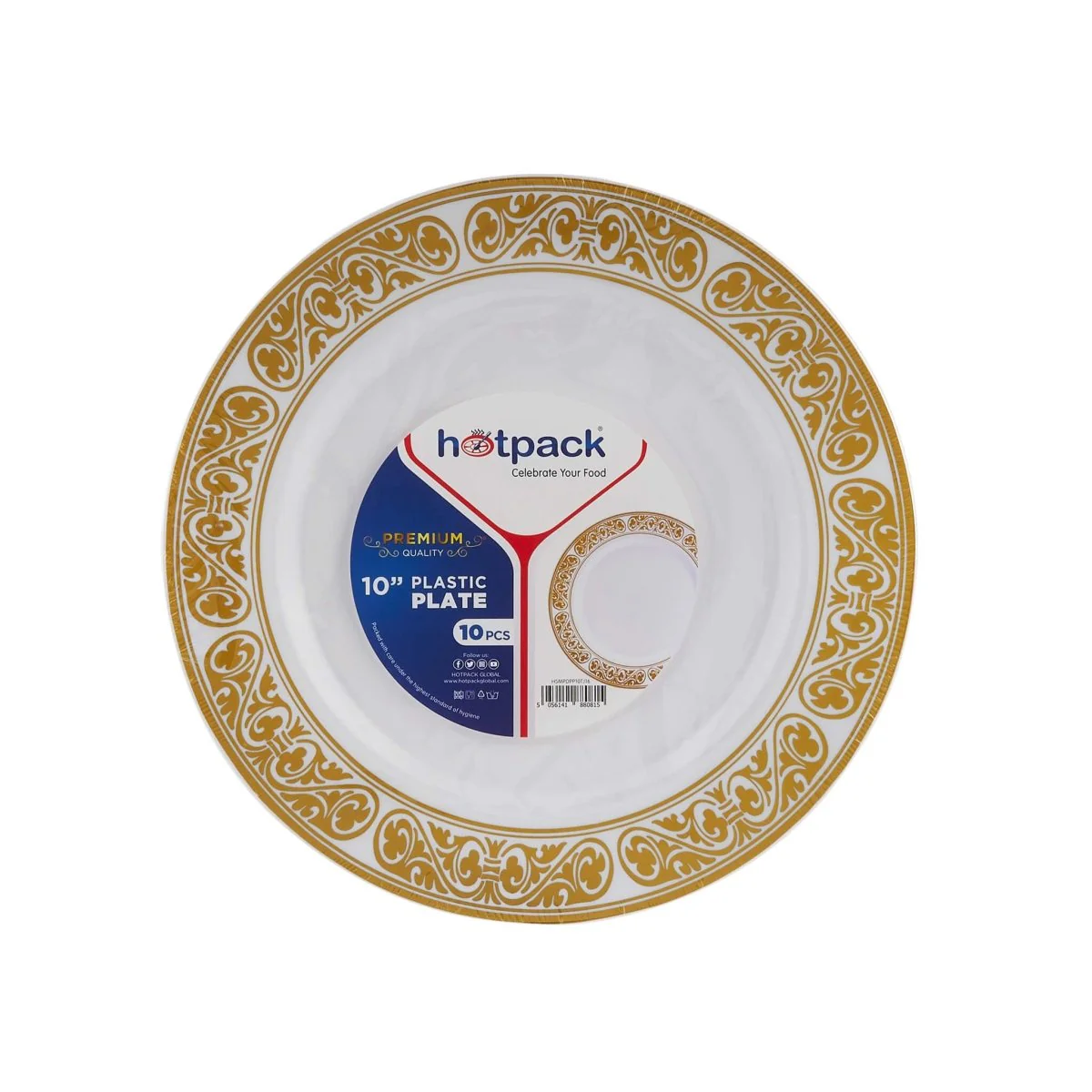 Premium Design Round Plates 10 Pieces - Image 29
