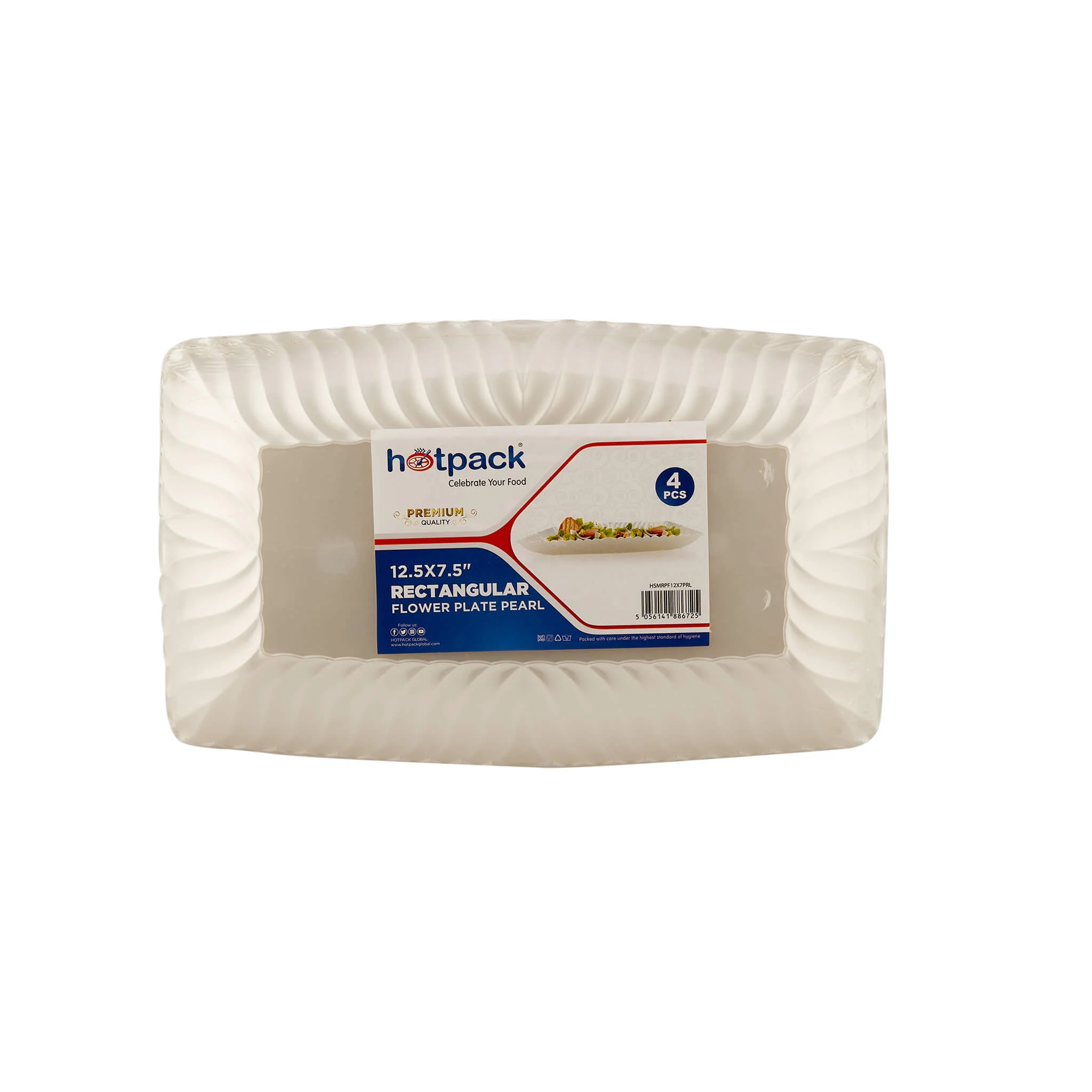 Premium Rectangle Flower Plate - Image 35