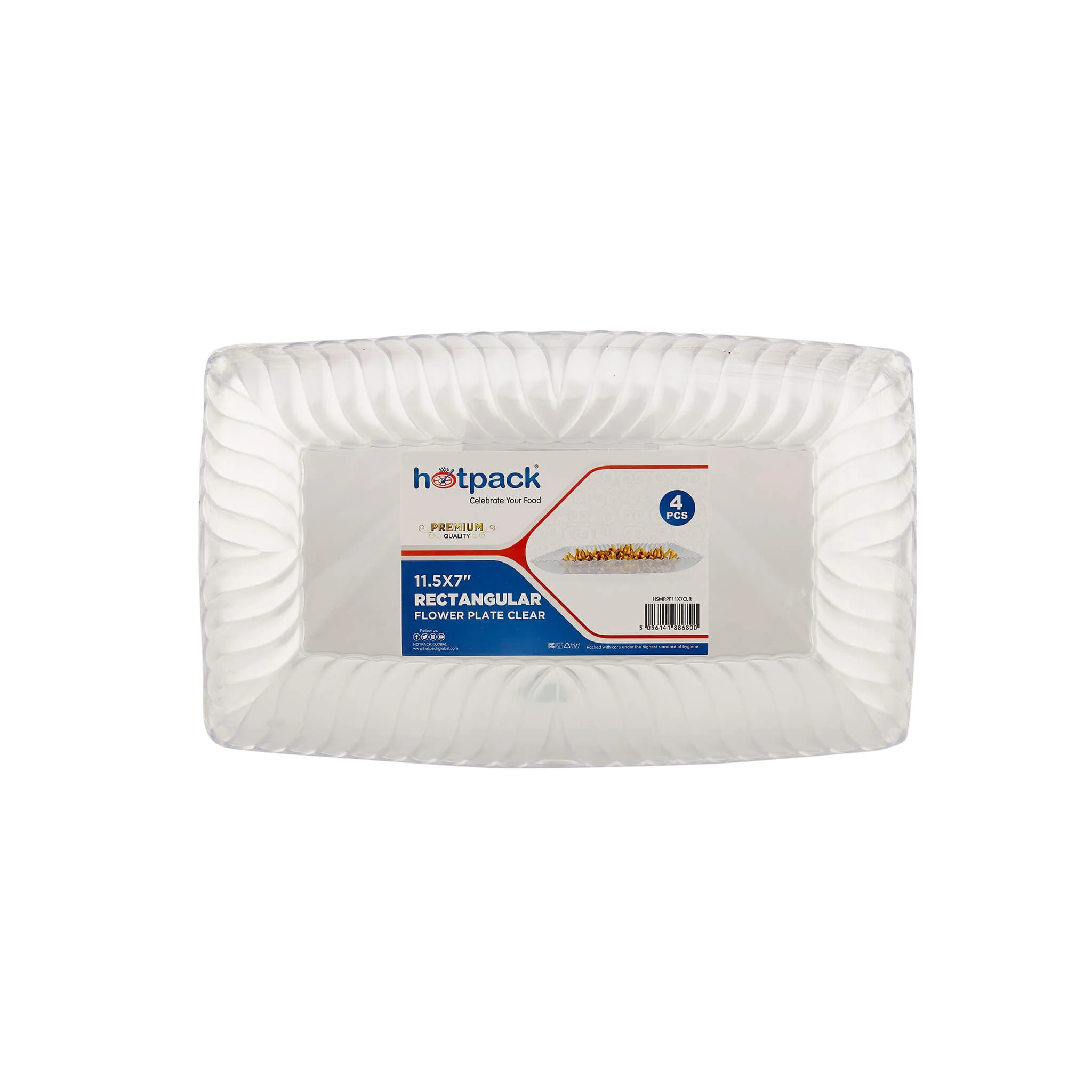 Premium Rectangle Flower Plate - Image 4