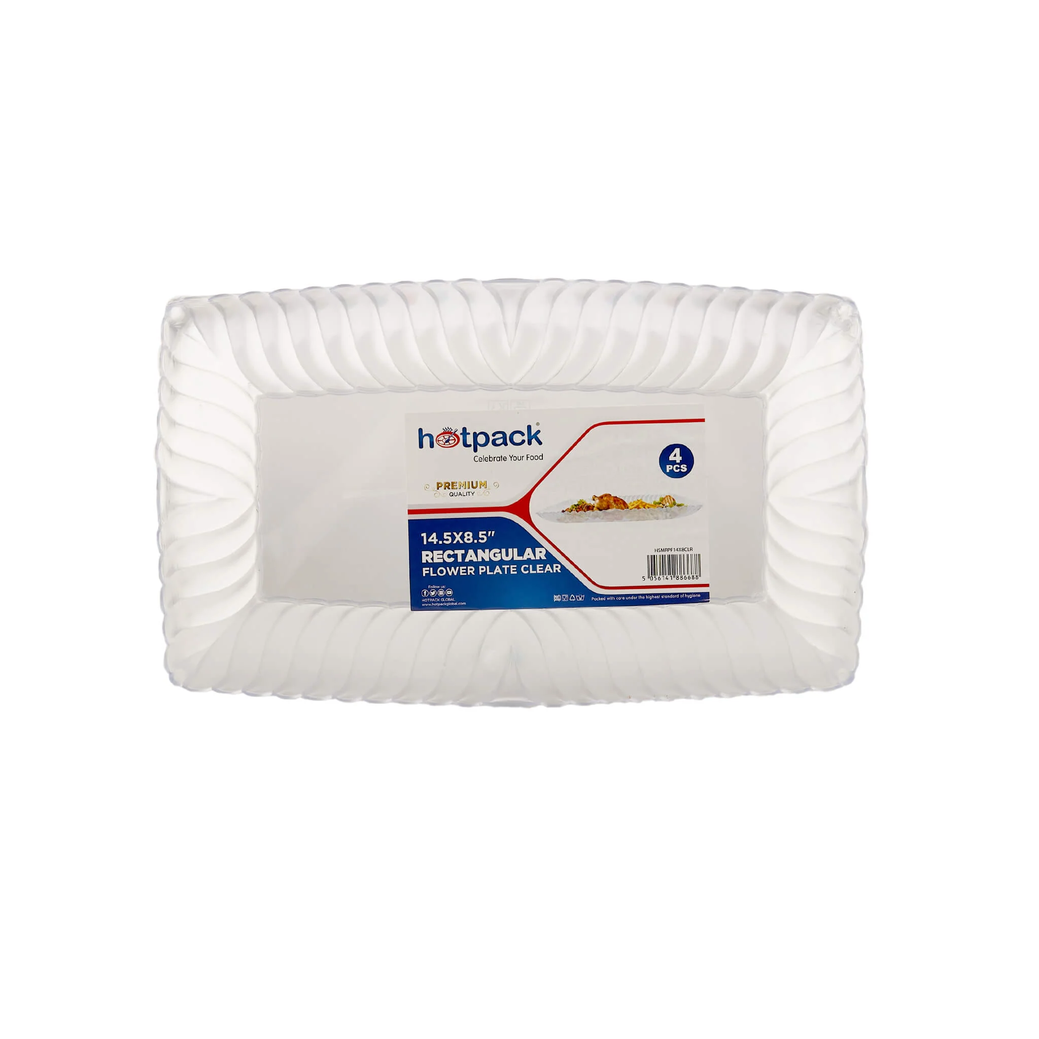 Premium Rectangle Flower Plate - Image 57