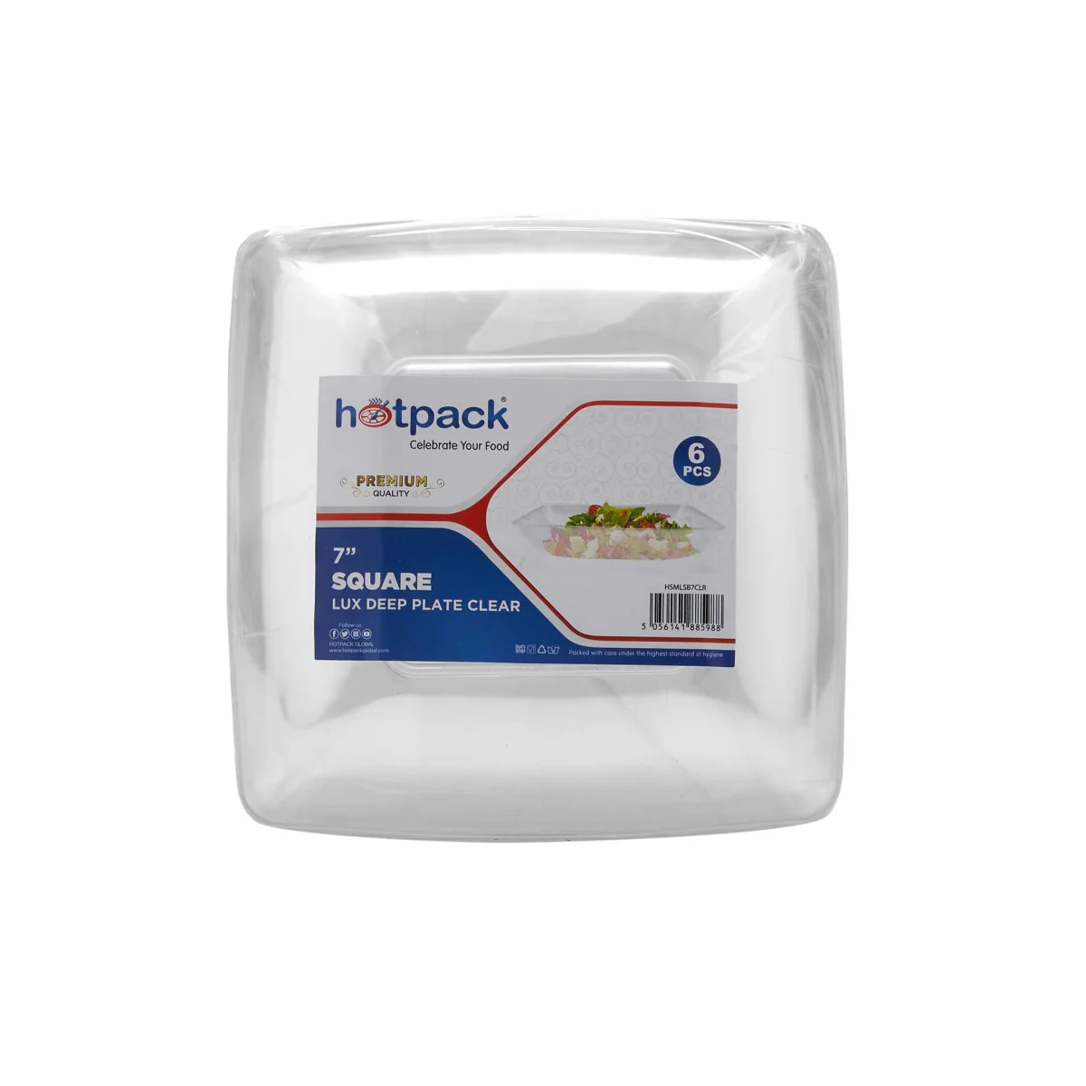 Premium Square Deep Plate 6 Pieces - Image 22
