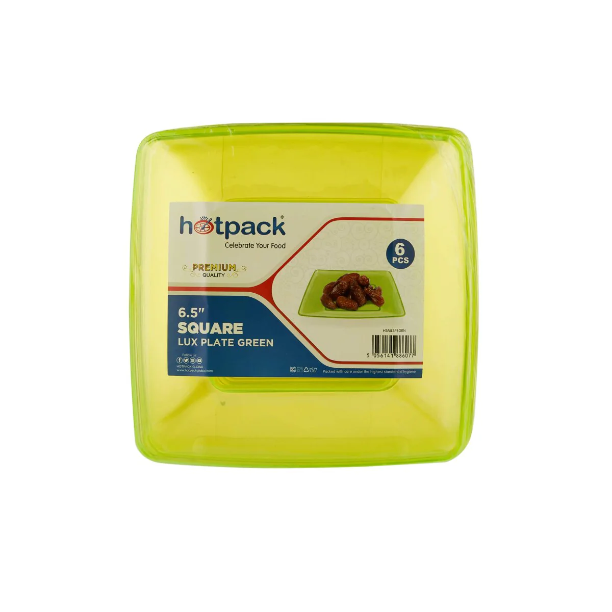 Premium Square Plates 6 Pieces - Image 16