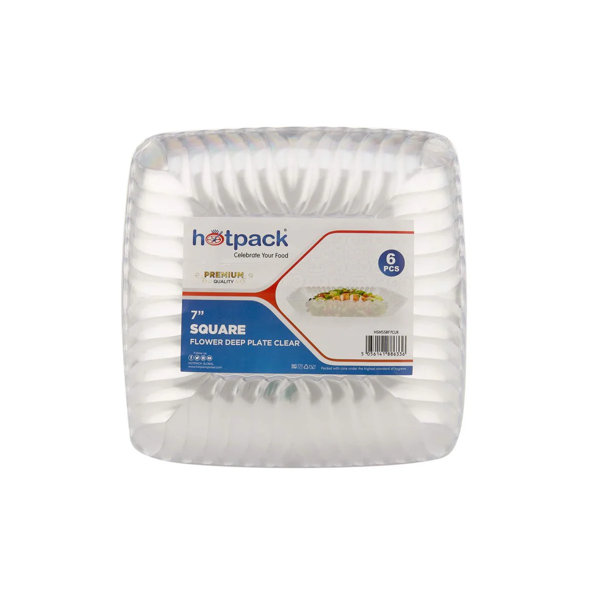 Premium Square Soup Bowl 6 Pieces