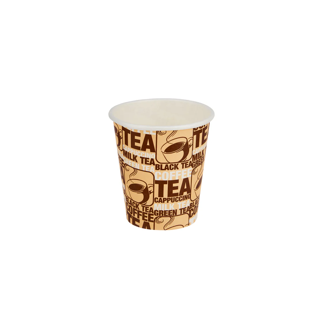 Printed Single Wall Paper Cups 6.5 oz - Image 2