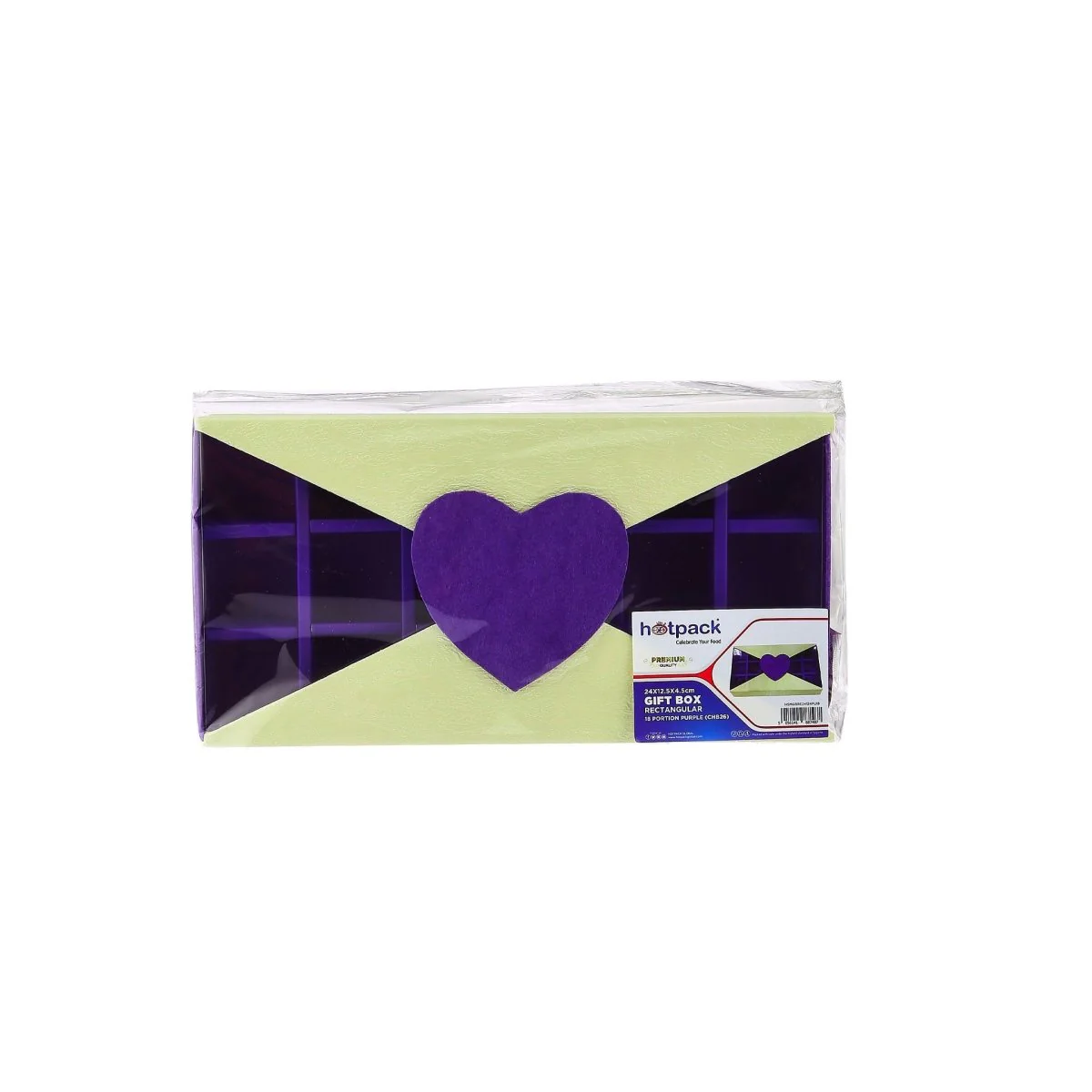 Rectangular Chocolate Gift Box 18 Division - 1 Piece - Image 10