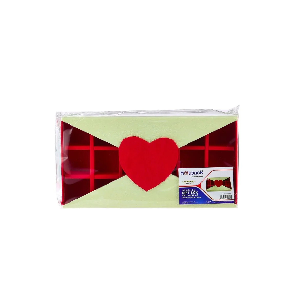 Rectangular Chocolate Gift Box 18 Division - 1 Piece - Image 6