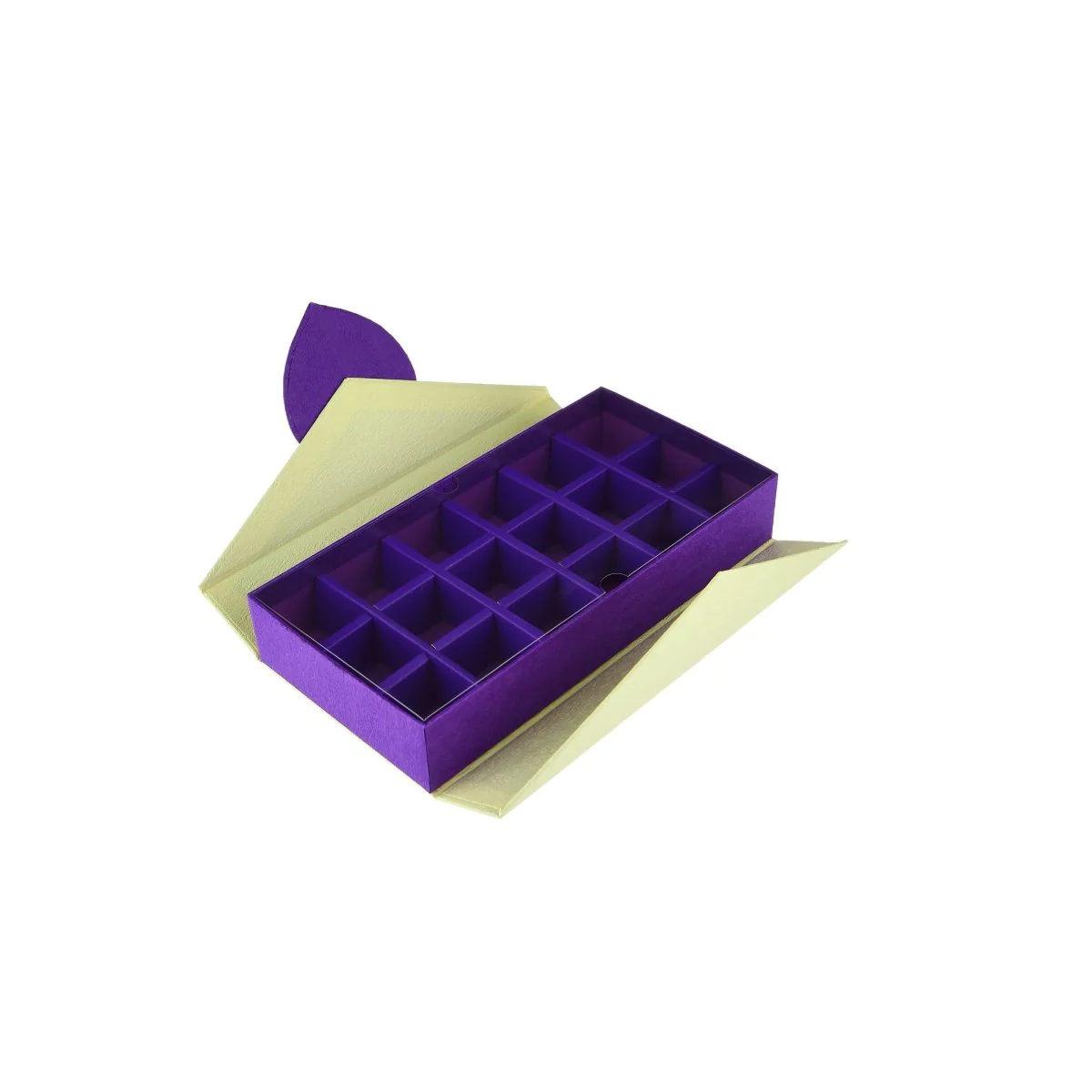 Rectangular Chocolate Gift Box 18 Division - 1 Piece - Image 9