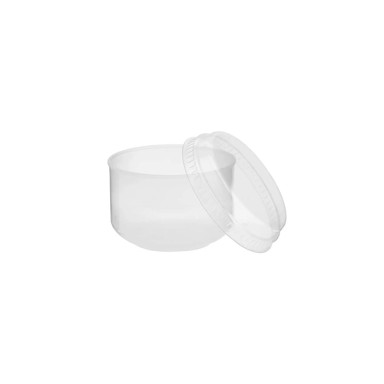 Round Clear Dessert Cup With Lid - Image 4