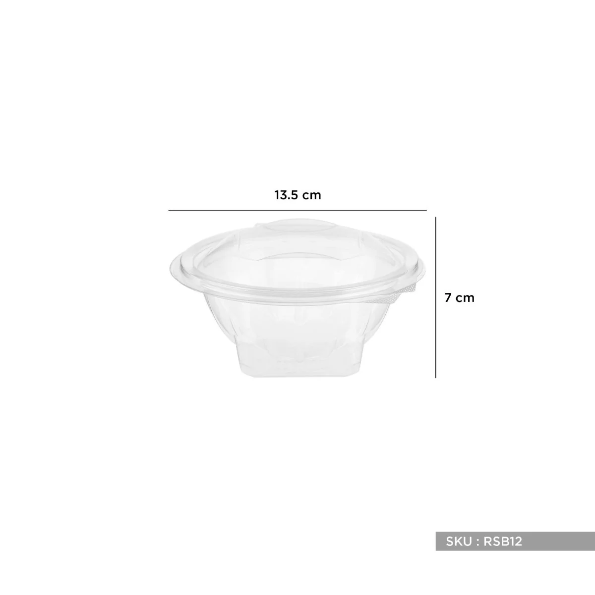 Round Hinged Salad Bowl - Image 11