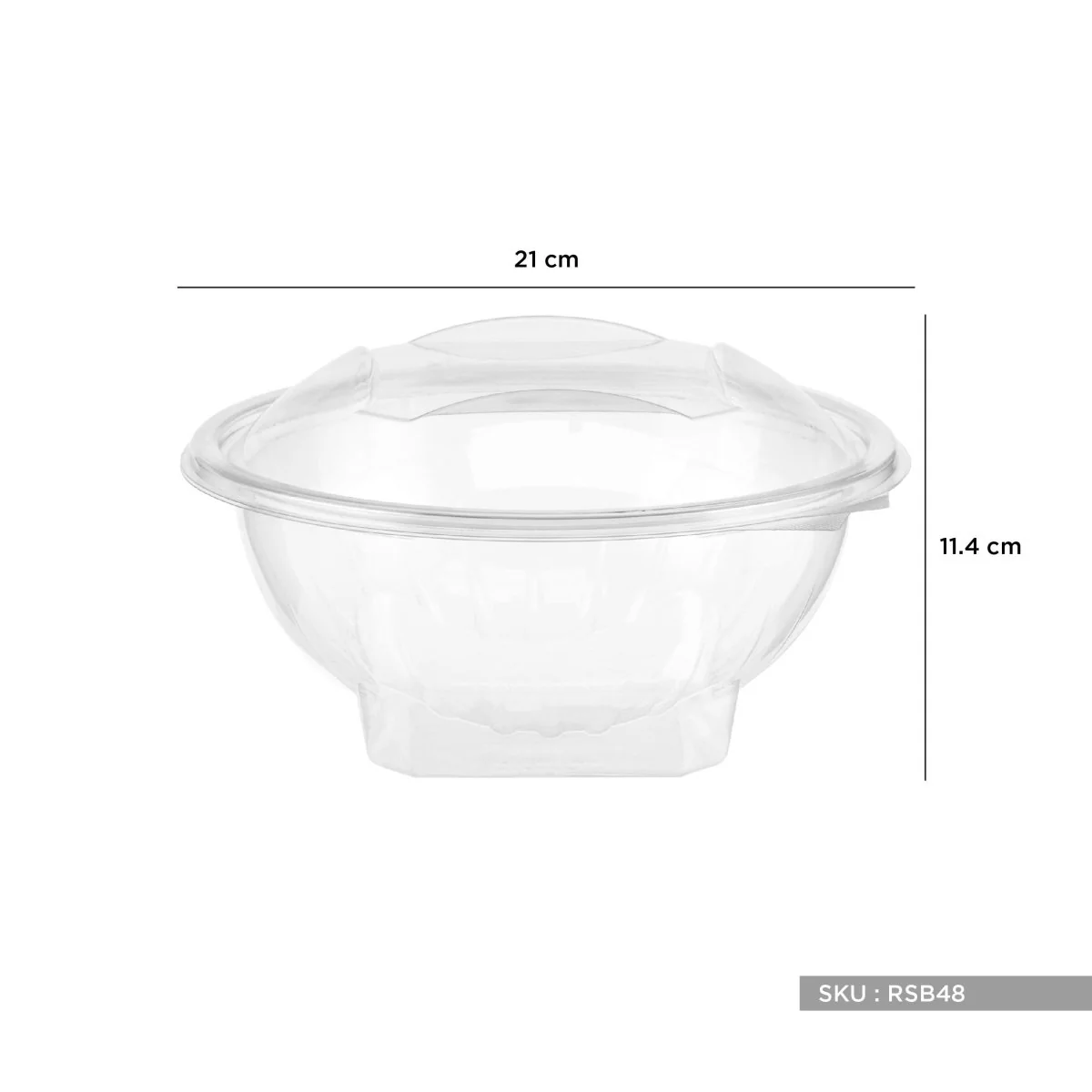 Round Hinged Salad Bowl - Image 27