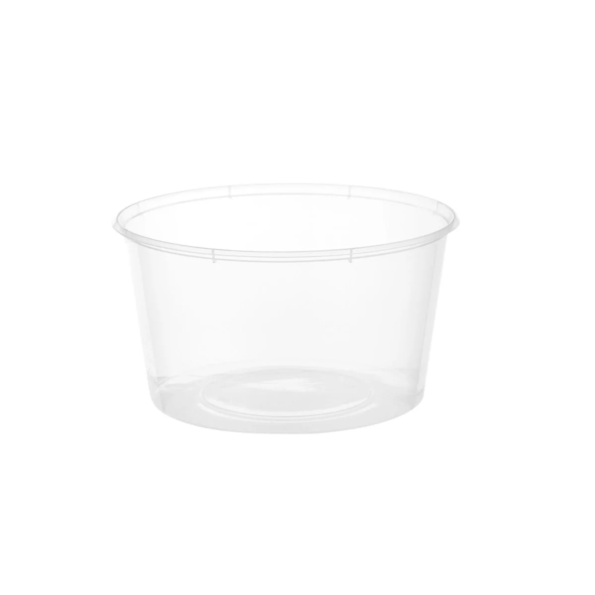 Round Microwavable Container 450 ML Base with Lid  5 Pieces - Image 4
