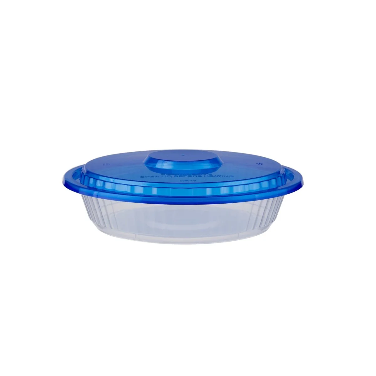 Round Ribbed Microwave Bowl With Color Lid - Image 52
