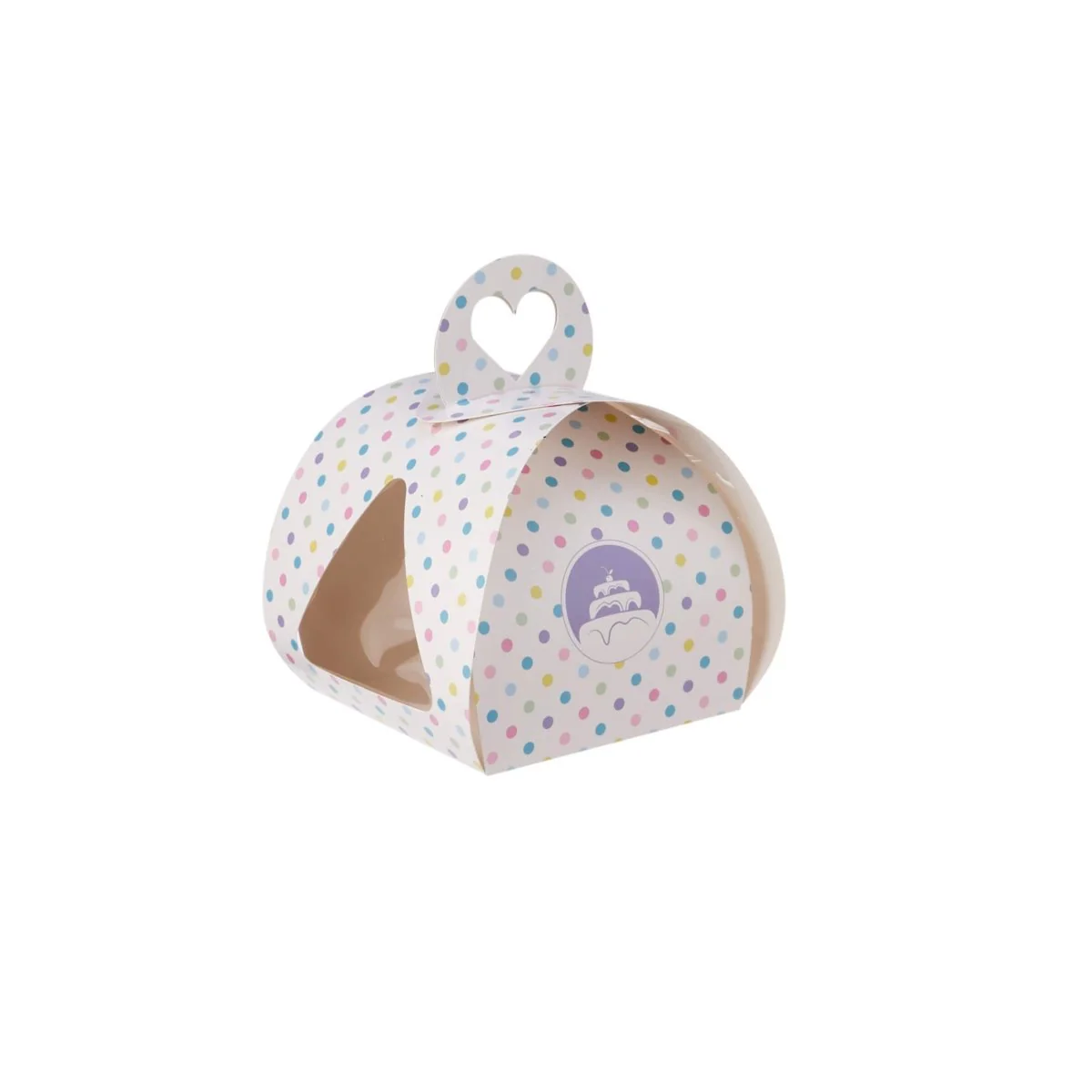 Single Paper Cake Cup Box With Window - Image 12