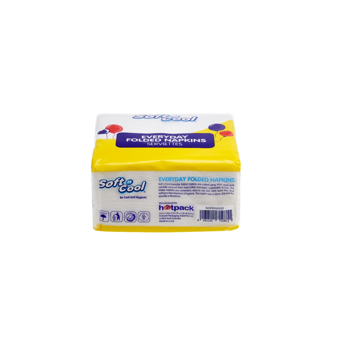 Soft n Cool 30 cm Paper Dining Napkin - Image 3