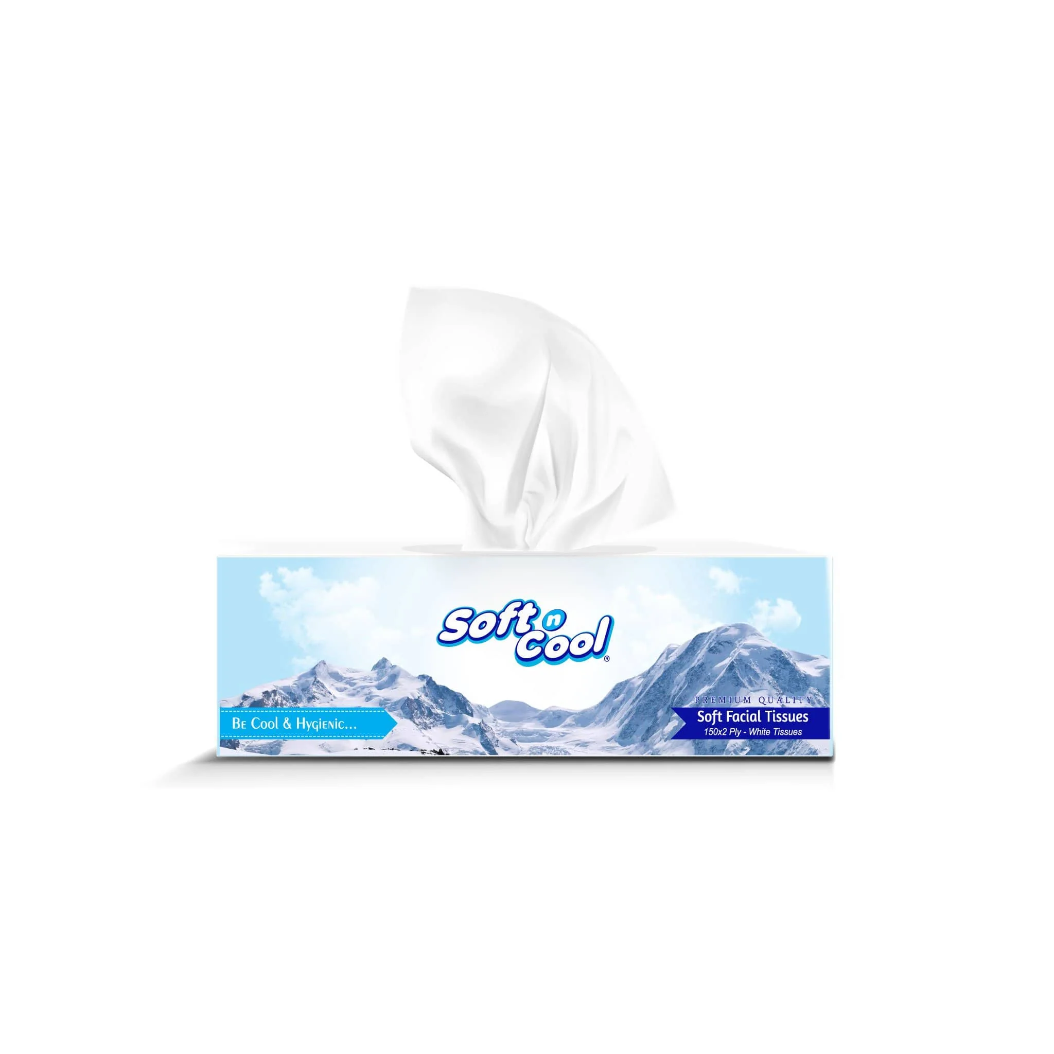 Soft n Cool Facial Tissue 5 + 1 Free 150 Sheets x 2 Ply - Image 15