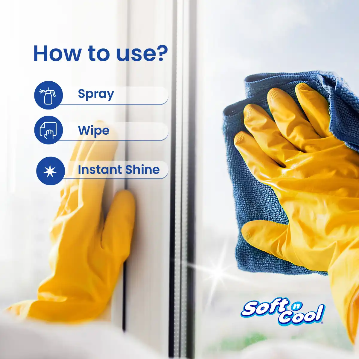 Soft n Cool Glass Cleaner 750 ml x 12 Pieces - Image 6