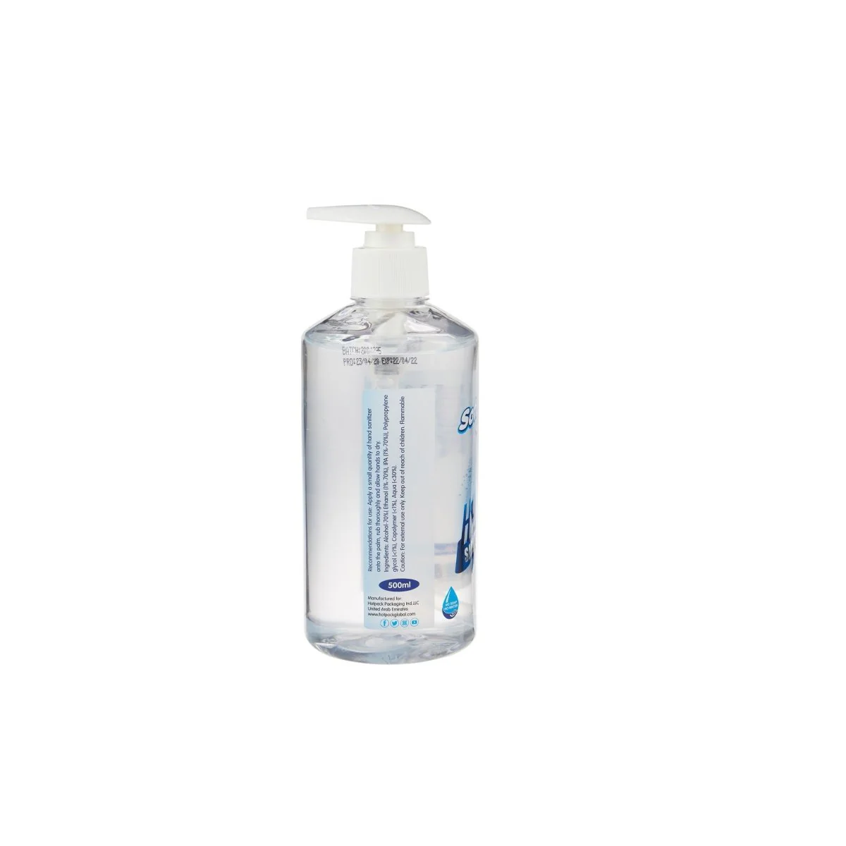 Soft N Cool Hand Sanitizer 500 ML Bottle - Image 4