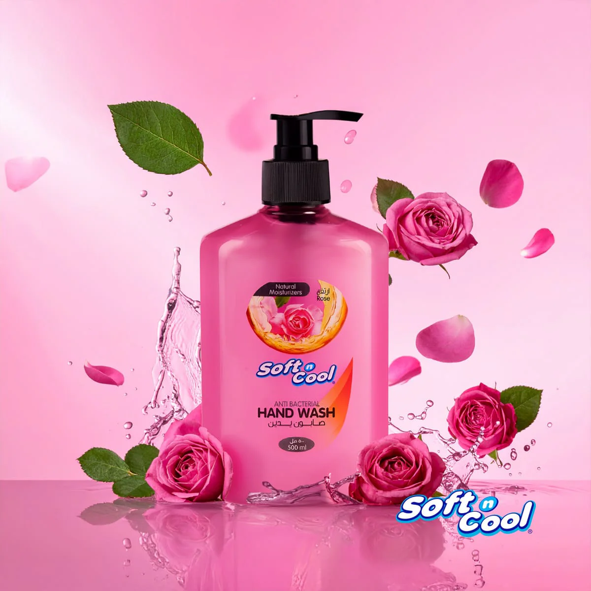 Soft n Cool Liquid Hand Wash 500 ml - Image 6
