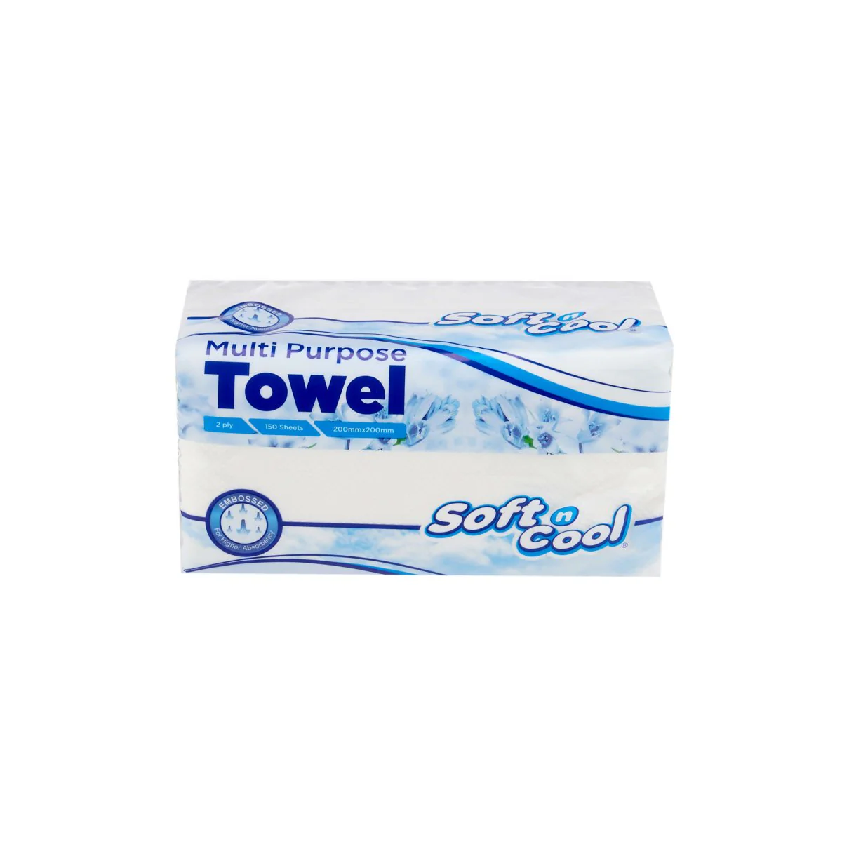 Soft n Cool Multi Purpose Paper Towel 150 Sheets x 2 ply - Image 3