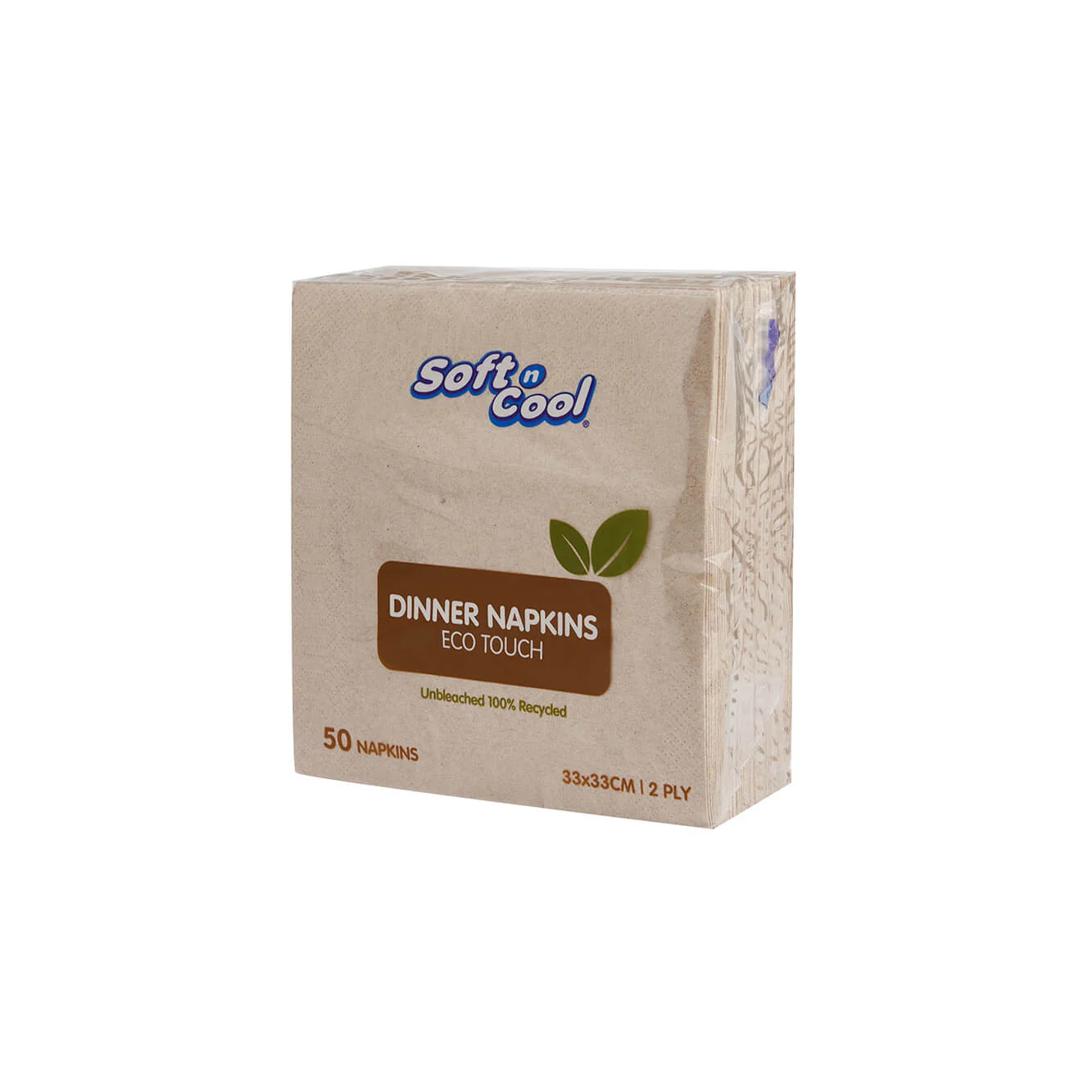 Soft n Cool Paper Folded Brown Napkin 33 X 33 cm - Image 4