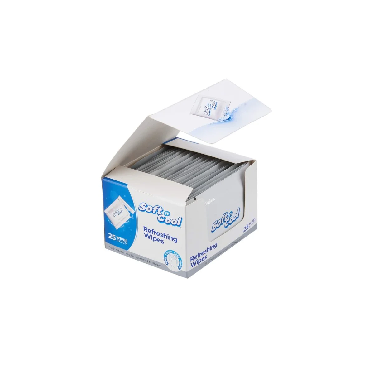 Soft n Cool Refreshing Wet Wipes 25 Pieces Box - Image 9