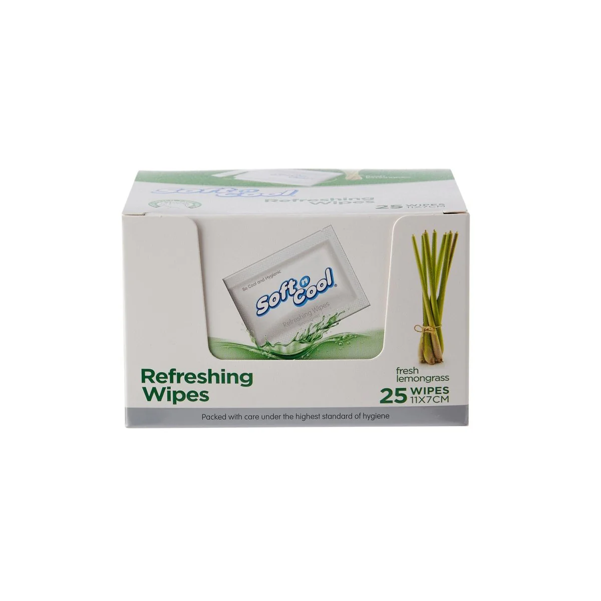 Soft n Cool Refreshing Wet Wipes Lemongrass Fragrance