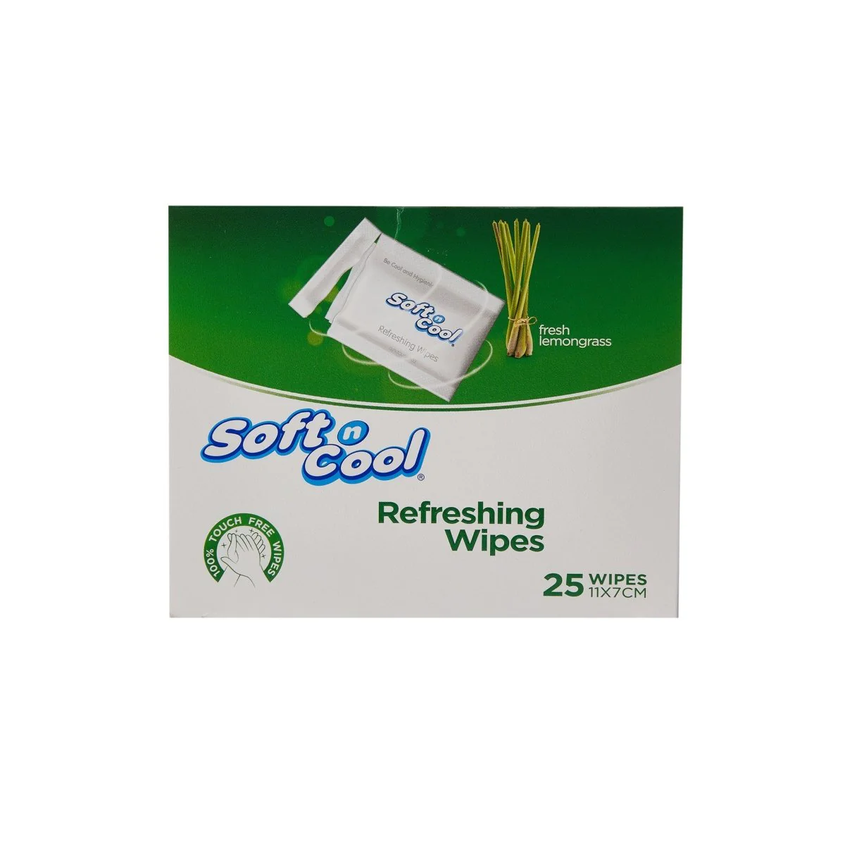 Soft n Cool Refreshing Wet Wipes Lemongrass Fragrance - Image 6