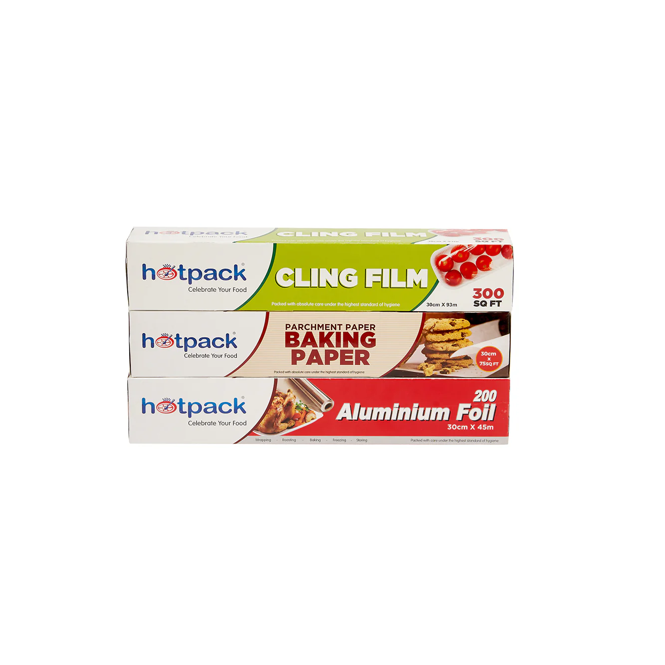 Special Offer Cling Film + Baking Paper + Aluminum Foil Roll Combo Pack - Image 4